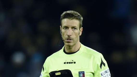 Lazio - Sampdoria, la designazione arbitrale: ecco chi dirigerà il match 