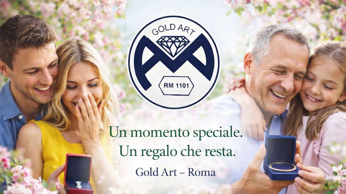 Marzo è il mese dei sentimenti: da Gold Art ogni occasione diventa un gioiello