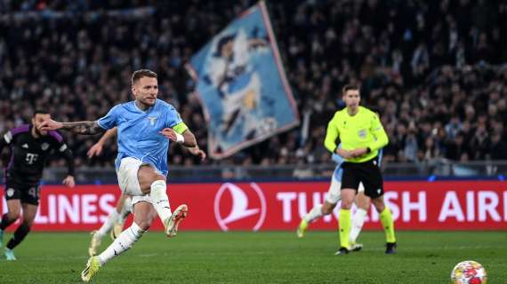 Lazio-Bayern Monaco, Reyes e Hovmark all’Olimpico. E al gol di Immobile...-FOTO