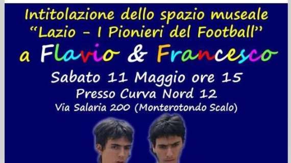 Curva Nord Lazio, sabato 11 maggio evento per Flavio e Francesco: i dettagli