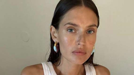 Bianca Balti, in Milan-Lazio rivela la squadra del cuore della figlia Matilde