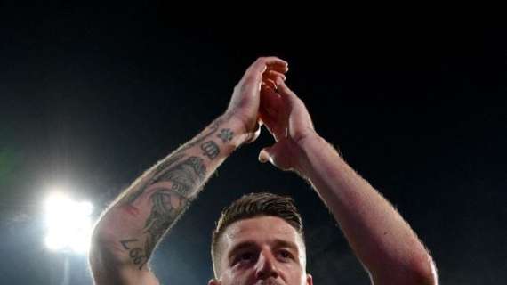 Lazio-Milinkovic, da Firenze a Firenze: mano sul petto e linguaccia - VIDEO