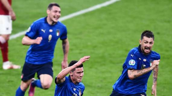 Lazio, Acerbi e il "mesiversario" della vittoria dell'Europeo - FOTO
