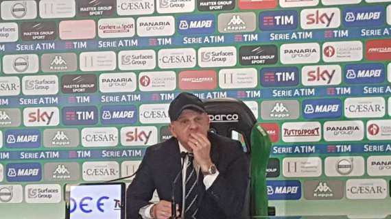 Sassuolo - Lazio, Iachini: "Gli episodi hanno condizionato la gara. Difficile affrontare la Lazio!"