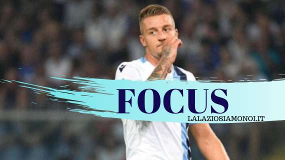 Sampdoria - Lazio, Milinkovic e l'assist tracciato col compasso