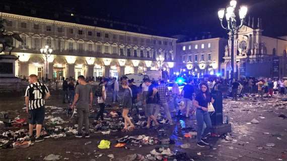 Panico in Piazza San Carlo a Torino: 1527 feriti, 3 in codice rosso