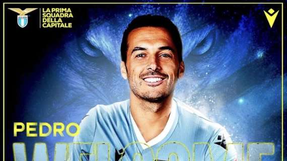 UFFICIALE - Lazio, Pedro è un nuovo calciatore biancoceleste: il comunicato