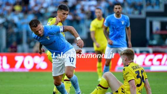 IL TABELLINO di Lazio - Bologna 2-1