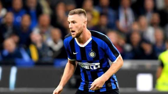 Lazio - Juventus, Skriniar: "Speriamo non vincano i bianconeri..."