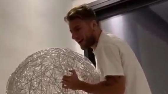 Lazio, Immobile come Goku: Ciro mostra sui social la sua onda energetica - VD