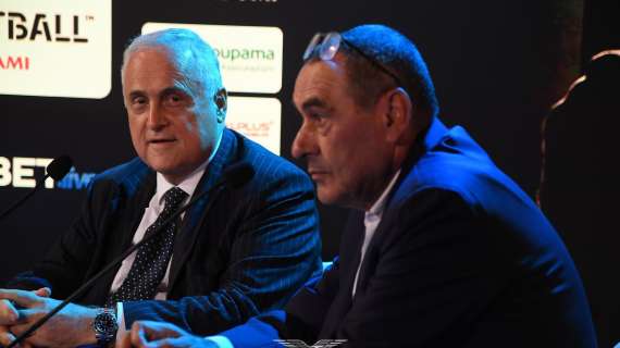 Lazio, De Paola sicuro: "Lotito ringrazia tutti i tifosi, ma senza Sarri..."