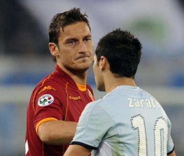 Zàrate, sassata a Totti: "Parla molto e mi attacca sempre, ma dimentica che è già finito!"