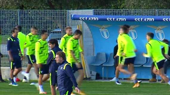 VIDEO - Lazio - Borussia Dortmund, guarda l'allenamento a Formello
