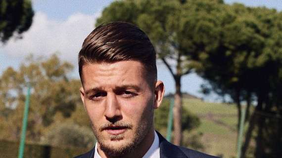 Lazio, giorno di foto ufficiale e Milinkovic scherza: "L'Oscar va a..."