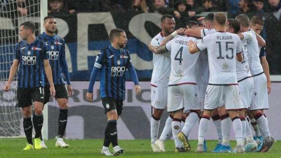 Serie A, l'Atalanta capitola contro il Cagliari: 0-2 per i sardi, espulso Ilicic