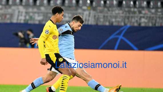 Borussia - Lazio, Acerbi escursionista nella metà campo avversaria: il dato