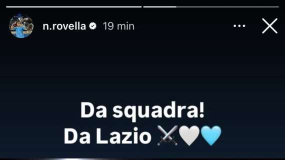 Lazio, vittoria "da squadra": l'esultanza social di Rovella - FOTO