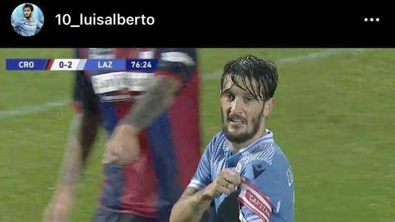 Lazio, Luis Alberto: “Felice per la vittoria. Un onore indossare la fascia da capitano” - FT