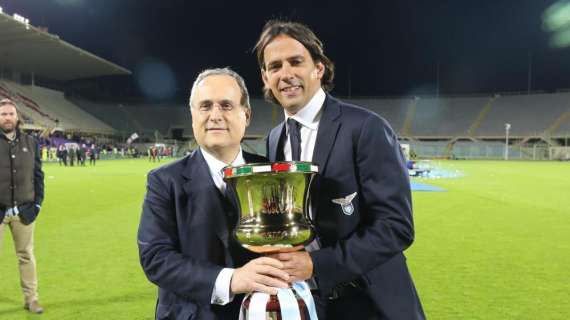 Lazio, Lotito conferma: "Inzaghi ha rinnovato, ora ripartiamo insieme"