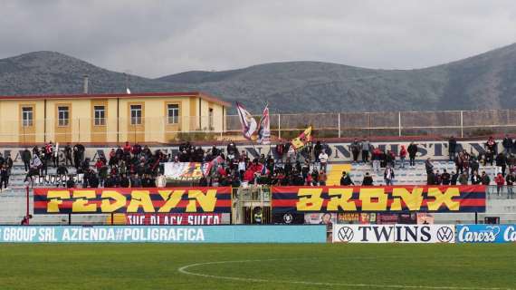 Casertana, in campo in 9 contro la Viterbese: la Lega Pro non concede il rinvio