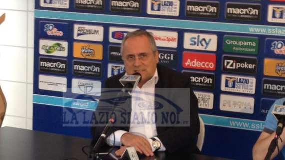 AURONZO - Lotito: "Mercato aperto, Elez è nostro! E i tifosi cosa fanno per la Lazio? Nulla" - FOTO&VIDEO