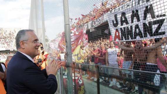 Salernitana, Lotito: "Col Novara si poteva vincere, ma i fischi dei tifosi ai giocatori sono stati ingiusti"