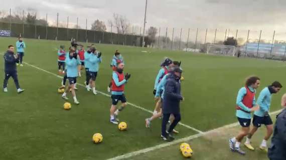 Lazio, si chiude l'allenamento aperto ai tifosi a Formello - VIDEO