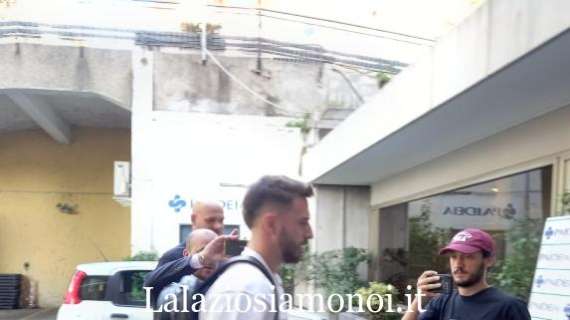 Lazio, Mario Gila in Paideia per le visite: con lui anche un altro biancoceleste – FOTO&VIDEO 