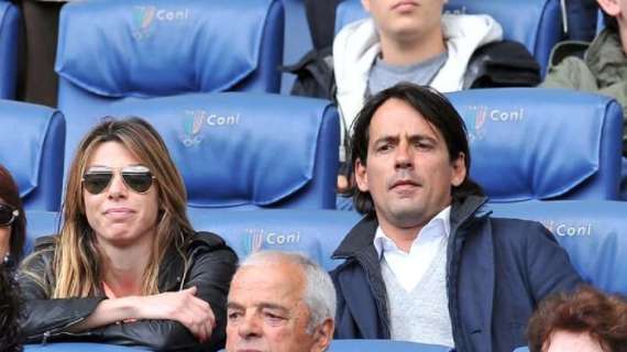 Lazio, anche Inzaghi junior festeggia il derby: e con la mano mostra il numero tre... - FOTO