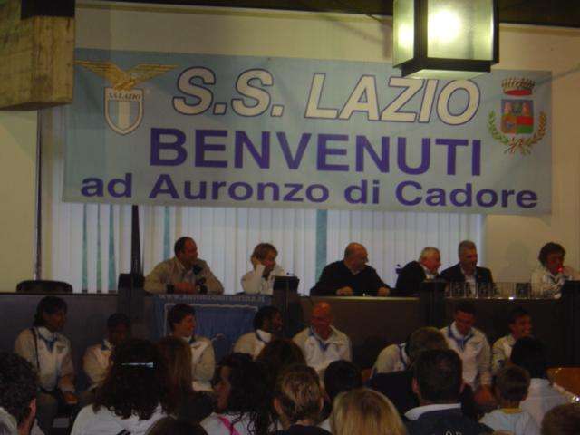 SPECIALE AURONZO - Primo allenamento per la nuova Lazio e presentazione al comune