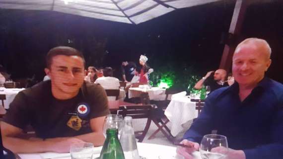 Marusic a cena fuori con Tare: "Felice di essere qui, la Lazio è un top club" - FOTO&VIDEO