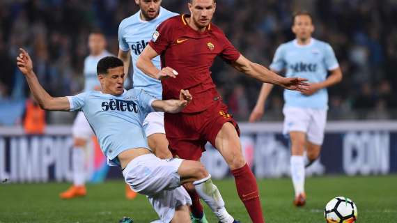 Lazio, Luiz Felipe esulta per la vittoria contro la Roma e Milinkovic...