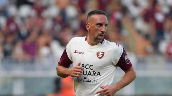 Salernitana, lungo stop per Ribery: potrebbe tornare contro la Lazio