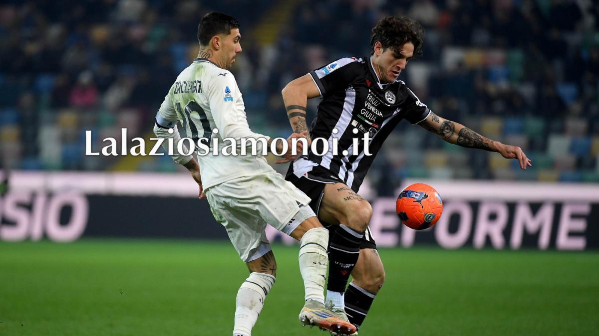 Lazio, solo un pari a Udine: come cambia la classifica