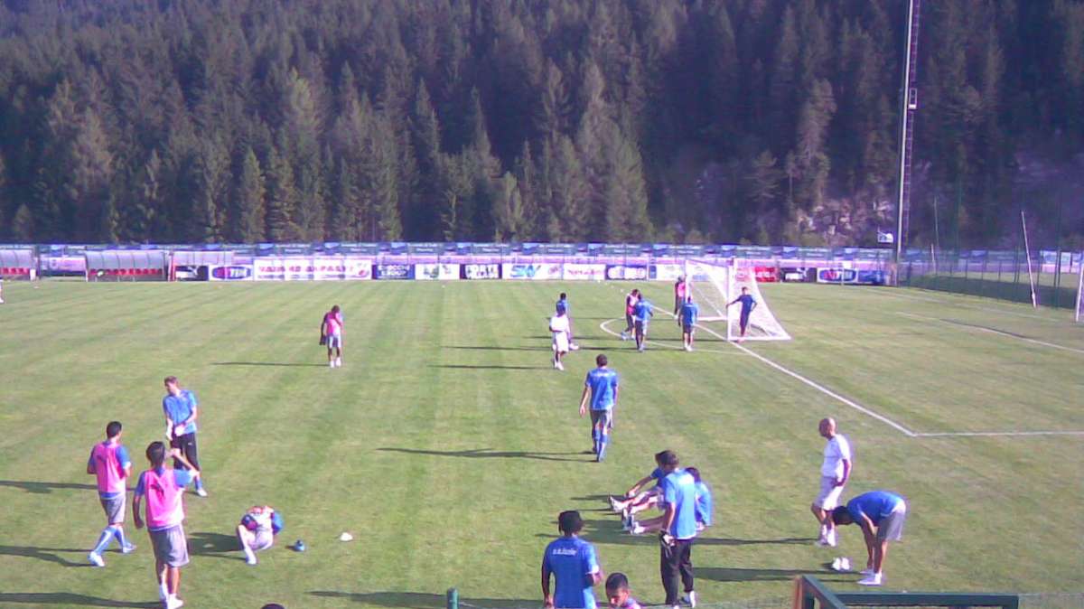 SPECIALE AURONZO - Seduta pomeridiana: proseguono le prove di 4-2-3-1. Foggia riposa