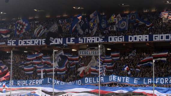 Sampdoria, il regalo di Ferrero ai tifosi: trasferta a Roma libera