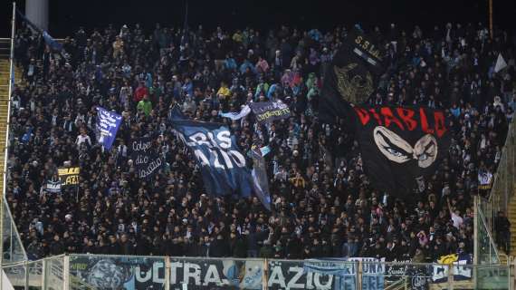 Lazio, non manca il sostegno dei tifosi: il dato dei presenti contro il Milan