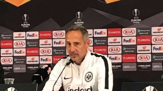 Eintracht, il tecnico Hutter: "Contento per la vittoria. Disordini? Non commento..."