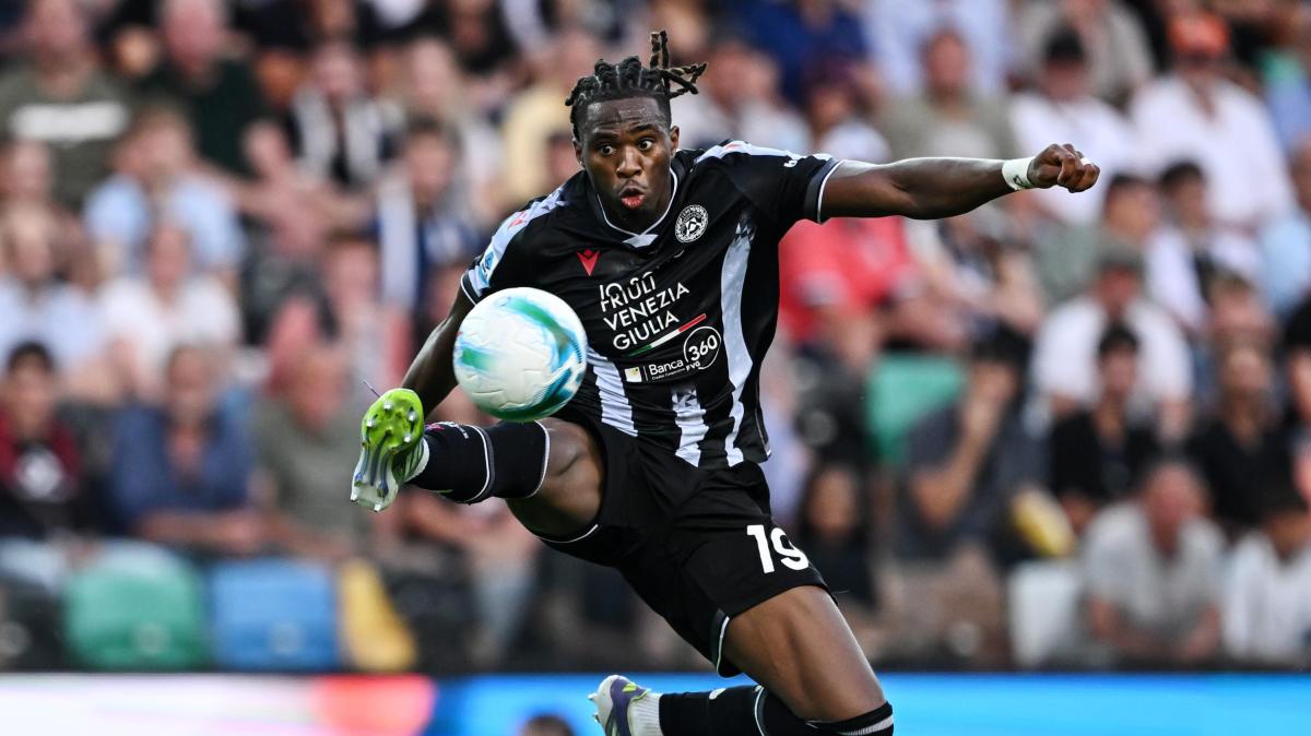 Udinese, Ehizibue a Dazn: “Abbiamo fatto bene contro la Lazio. Il mio un gran gol”