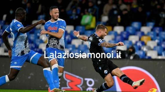 IL TABELLINO di Napoli - Lazio 4-0