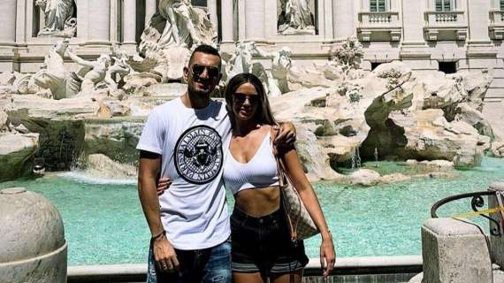 Lazio, vacanze a Roma per Escalante in compagnia della moglie Delfina - FT