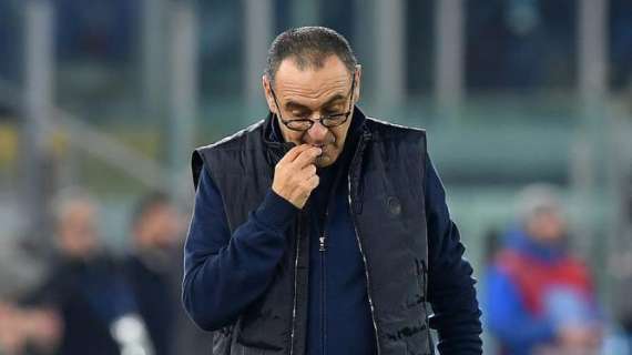 Juventus, Sarri torna sulla Lazio: "Per un tratto è stata una buona partita"