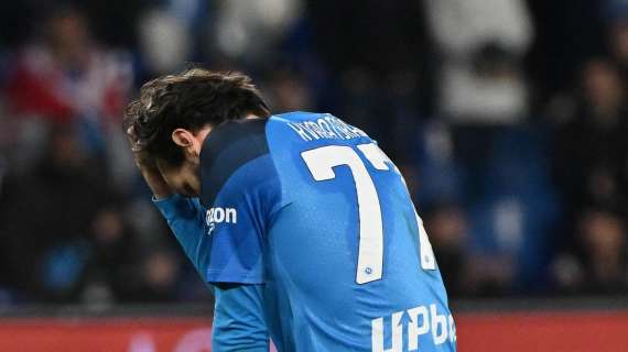 Napoli - Lazio, Kvaratskhelia inconsolabile: il gesto di due biancocelesti