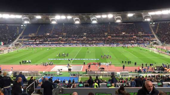 RIVIVI IL LIVE  - Roma - Lazio 2-1 (49' rig. Perotti, 53' Nainggolan, 72' rig. Immobile)