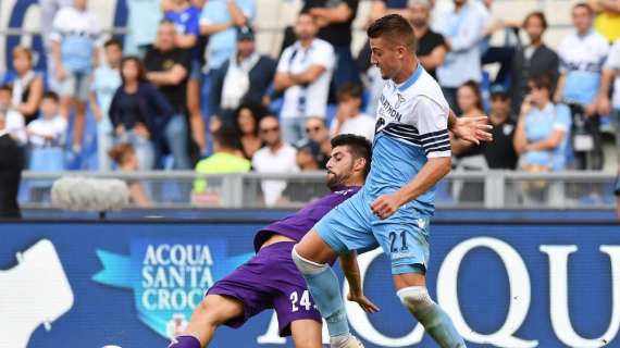 IL TABELLINO di Lazio-Fiorentina 1-0