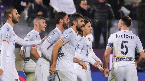 Serie A, rimonta Lecce: con il Genoa termina 2 a 2