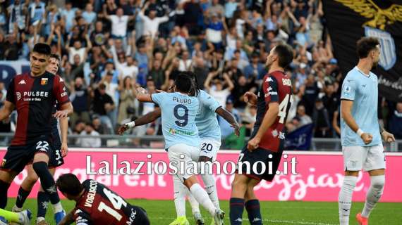 Lazio, Pedro festeggia sui social: "Molto felice per il gol e per la vittoria" - FOTO