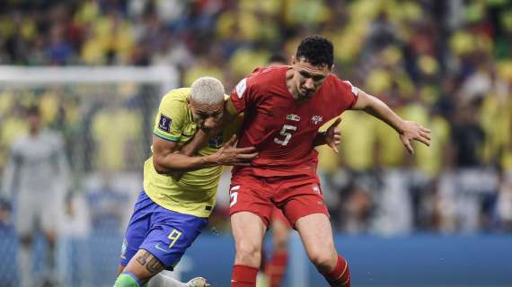 Mondiale Qatar | Il Brasile vola con Richarlison, Serbia ko: Milinkovic cala col tempo