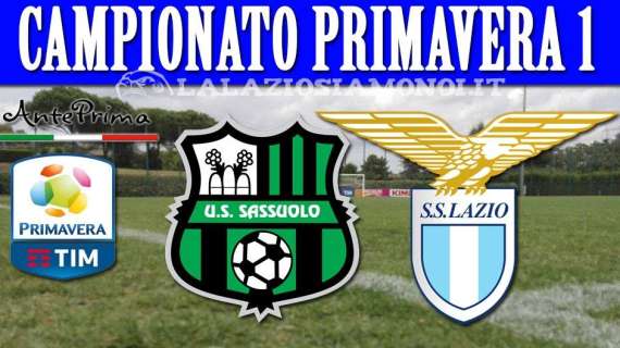 PRIMAVERA - Sassuolo - Lazio, bentornato campionato: l'anteprima del match