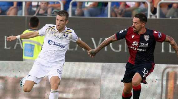 Serie A, Cagliari e Verona si annullano: una rete per tempo sancisce l'1-1 finale